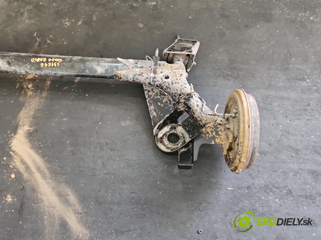 Skoda Rapid 2012-2019 1.4 tdi 90 HP manual 66 kW 1422 cm3 5- zadna výstuha  (Výstuha zadná)