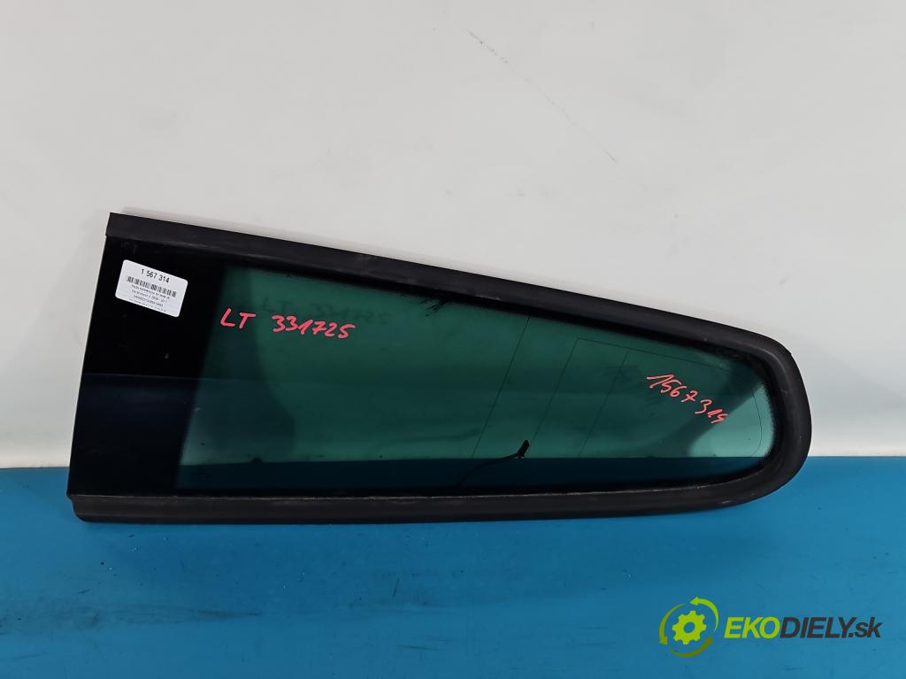 Vw Scirocco II 2008-2017 1.4 TSI 122 HP manual 90 kW 1390 cm3 3- sklo zadné ľavé 