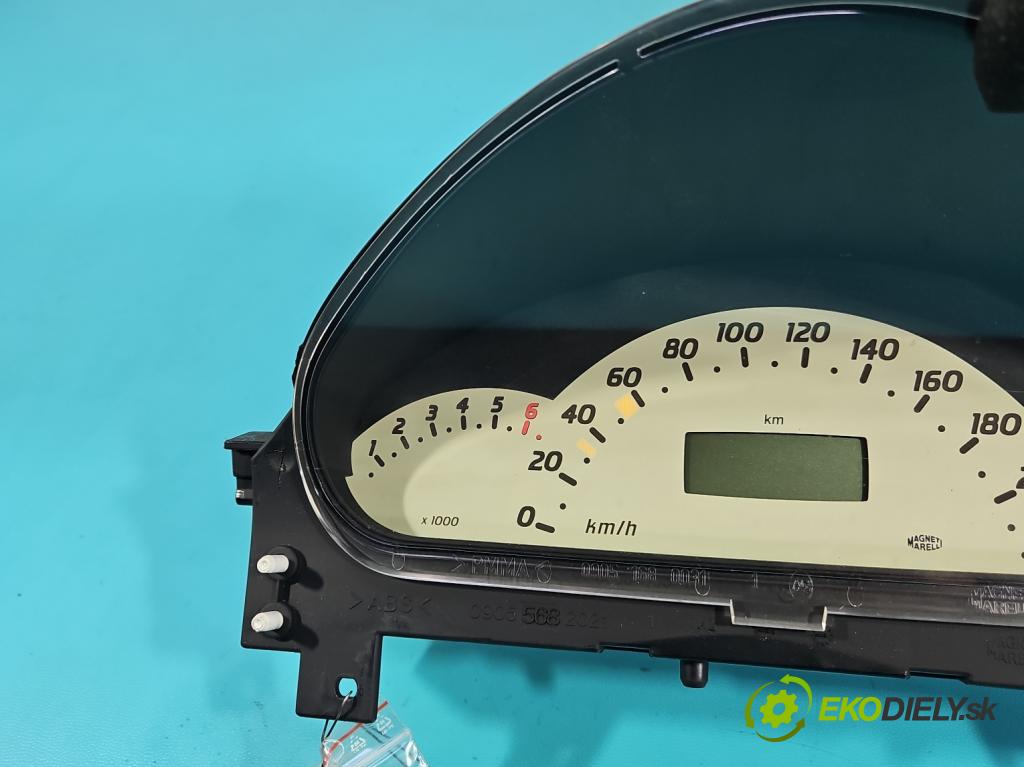 Mercedes A W168 1997-2004 1.6 8V 102 hp manual 75 kW 1598 cm3 5- Přístrojová deska A1685401747 (Přístrojová deska)