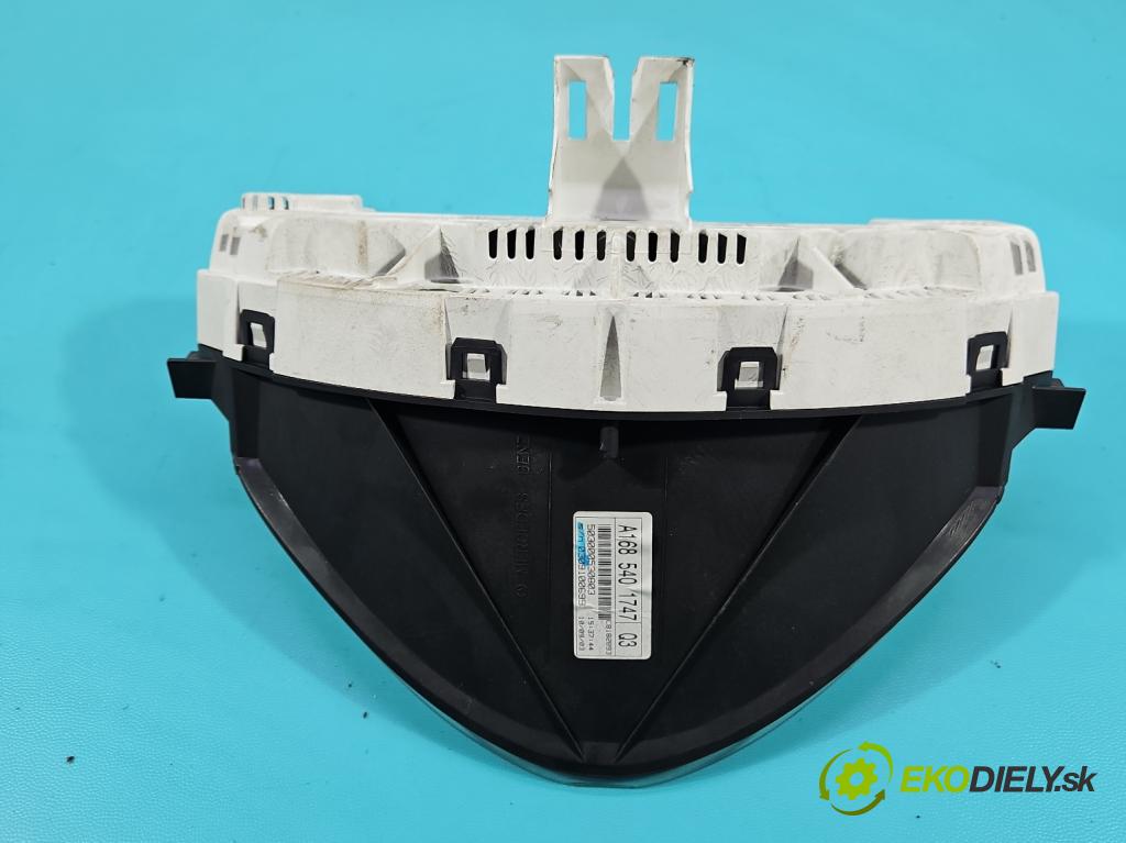 Mercedes A W168 1997-2004 1.6 8V 102 hp manual 75 kW 1598 cm3 5- Přístrojová deska A1685401747 (Přístrojová deska)