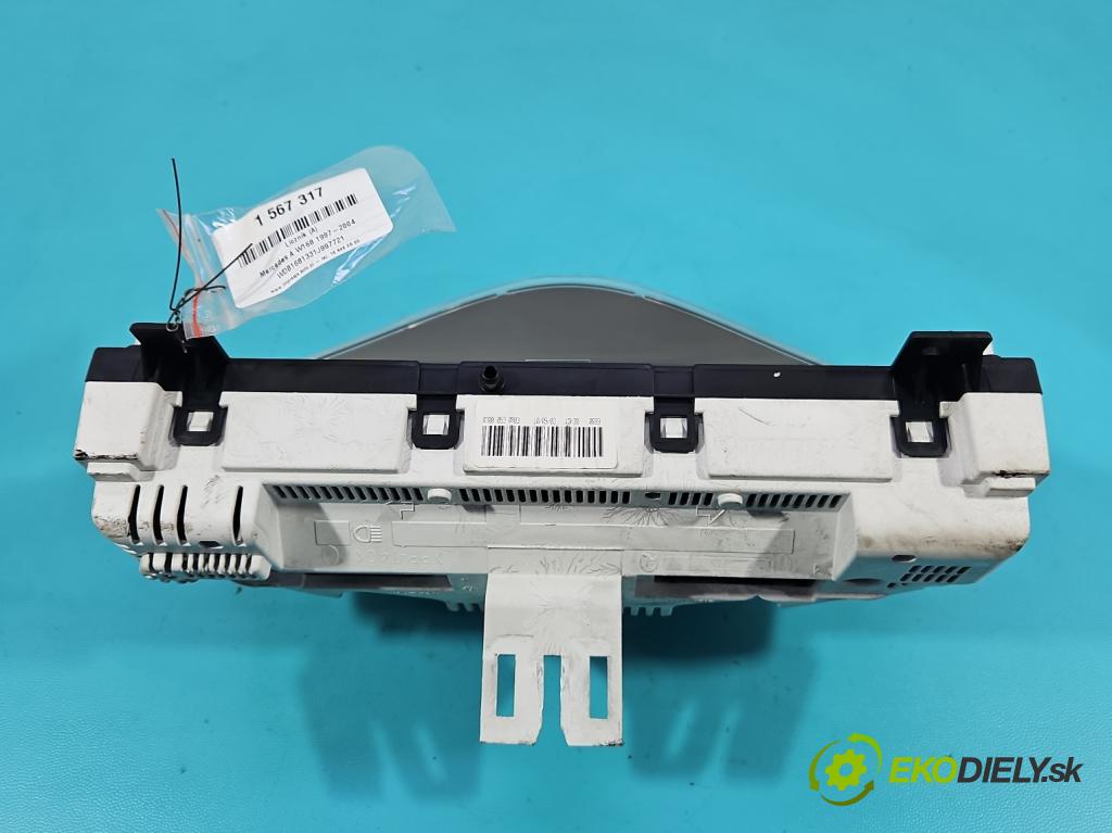 Mercedes A W168 1997-2004 1.6 8V 102 hp manual 75 kW 1598 cm3 5- Přístrojová deska A1685401747 (Přístrojová deska)