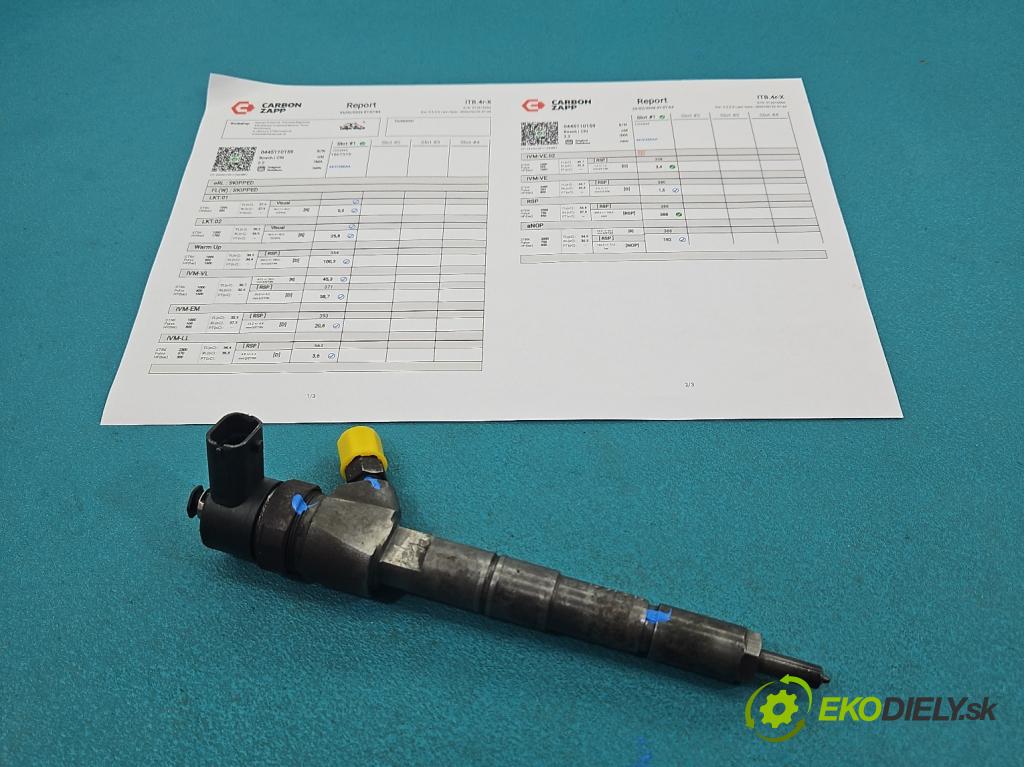 Opel Vectra C 2002-2008 1.9 cdti 150 HP manual 110 kW 1910 cm3 5- vstrek 0445110159 (Vstrekovač paliva)