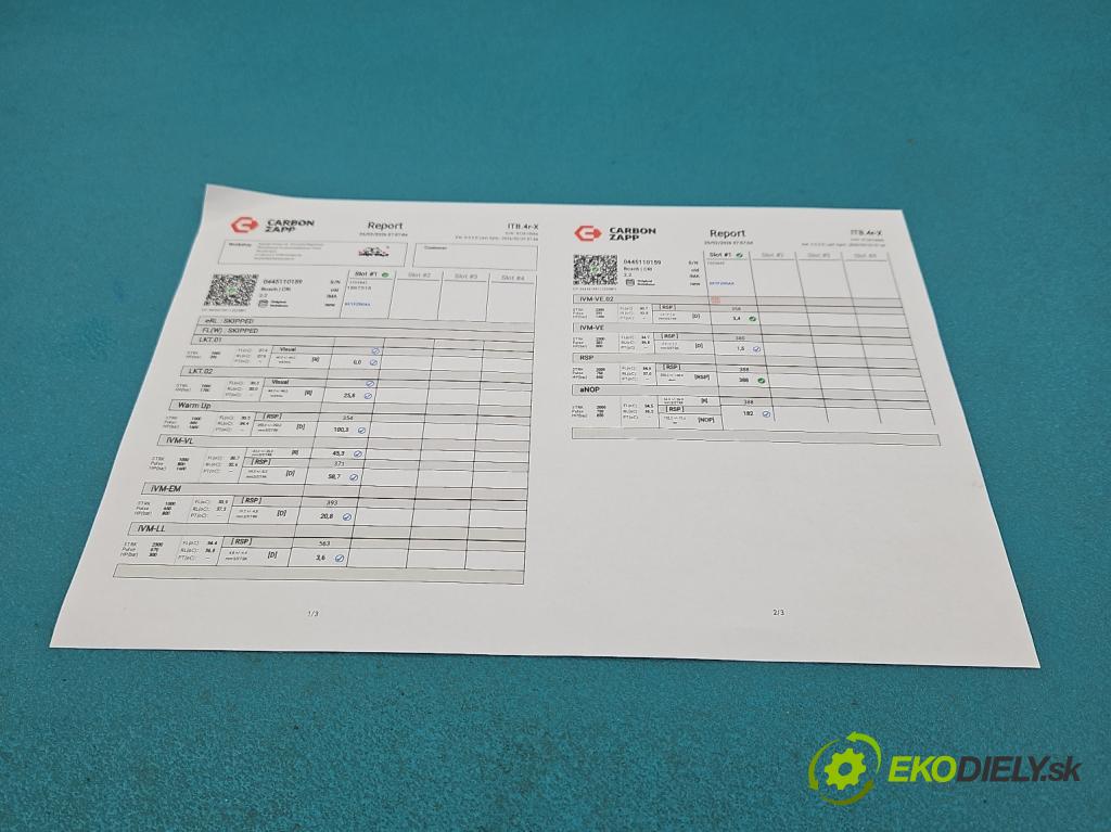 Opel Vectra C 2002-2008 1.9 cdti 150 HP manual 110 kW 1910 cm3 5- vstrek 0445110159 (Vstrekovač paliva)