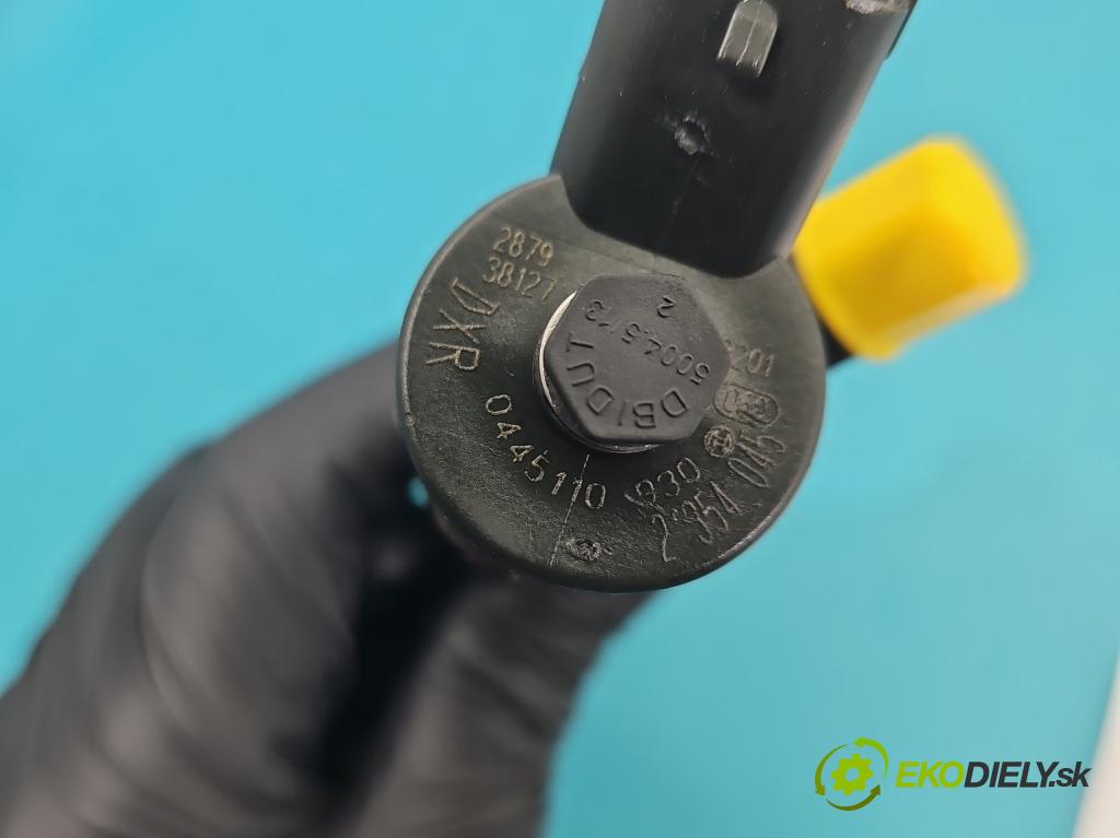 Rover 75 2.0 cdt 131 hp manual 96 kW 1951 cm3 4- vstřikovač 0445110030 (Vstřikovač paliva)