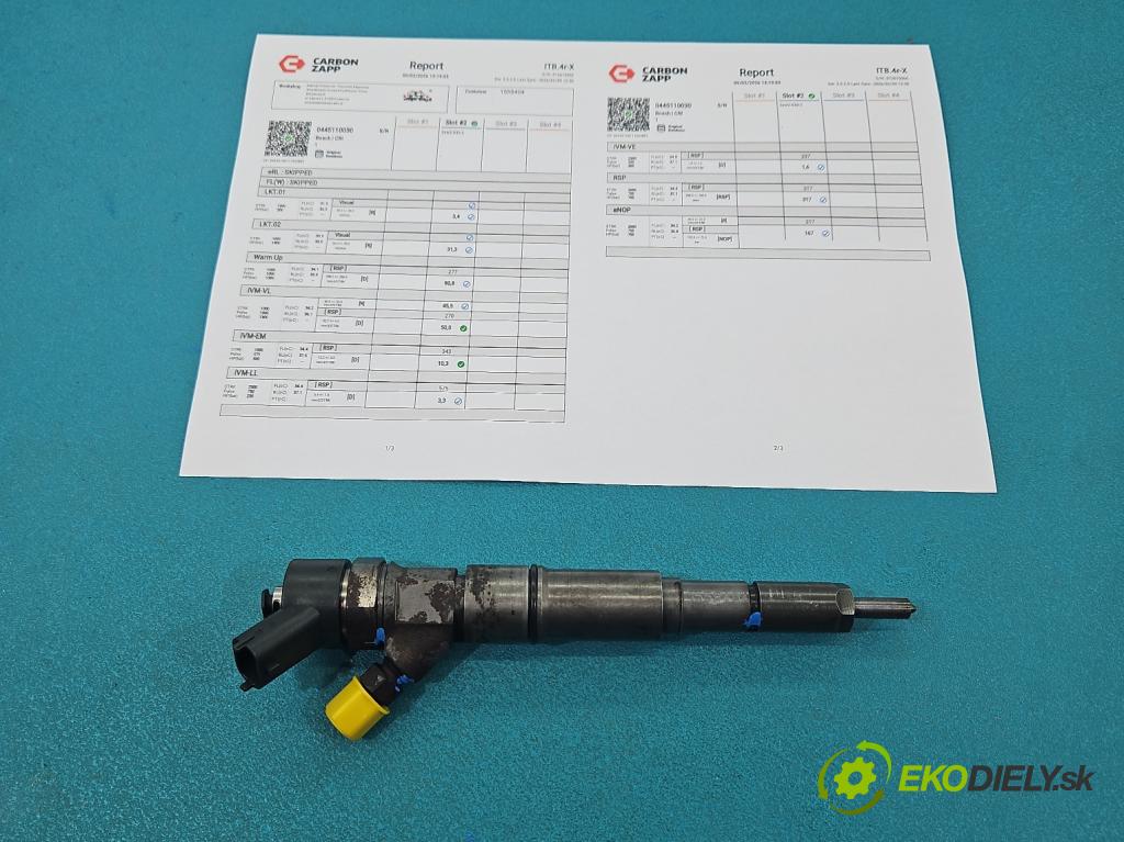 Rover 75 2.0 cdt 131 HP manual 96 kW 1951 cm3 4- vstrek 0445110030 (Vstrekovač paliva)