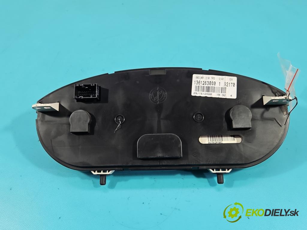 Peugeot Boxer II 2006-2018 2.2 hdi 120 hp manual 88 kW 2198 cm3 5- Přístrojová deska 1361263080 (Přístrojová deska)