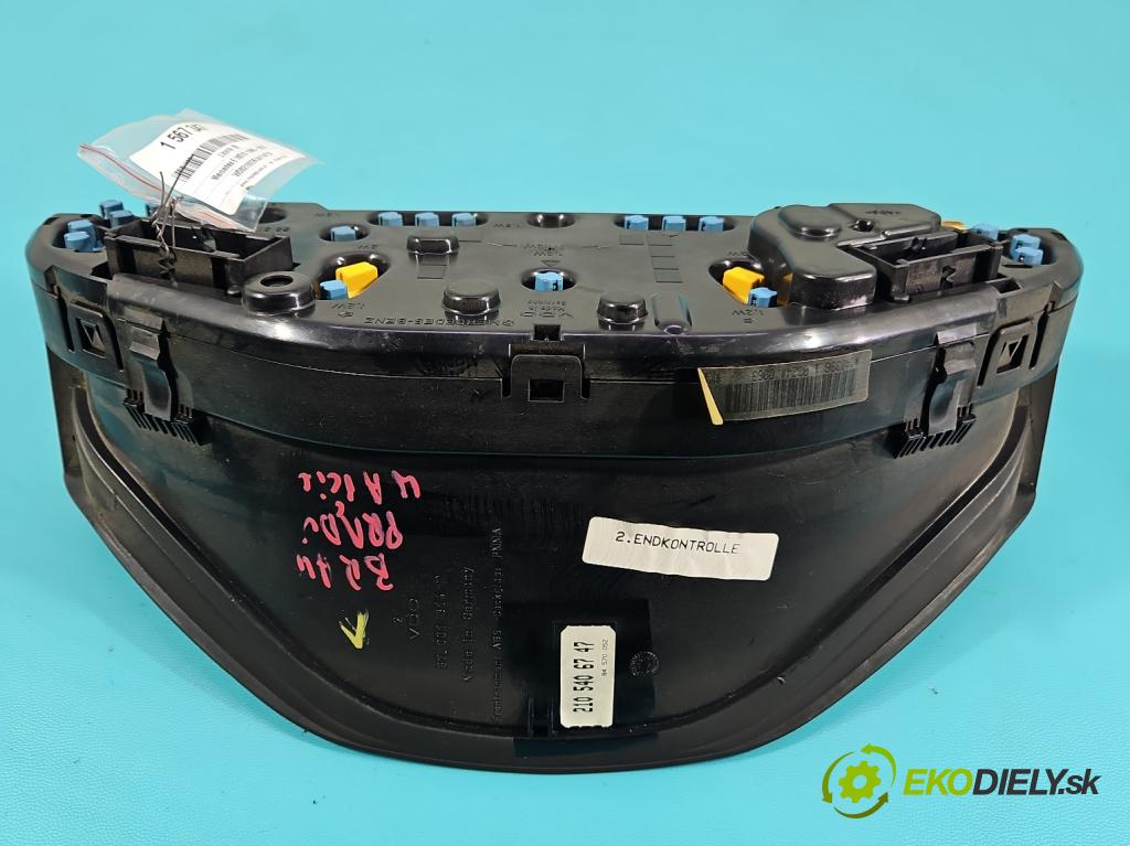 Mercedes E W210 1995-2002 2.0 8V 136hp manual 100 kW 1998 cm3 4- Přístrojová deska  (Přístrojová deska)