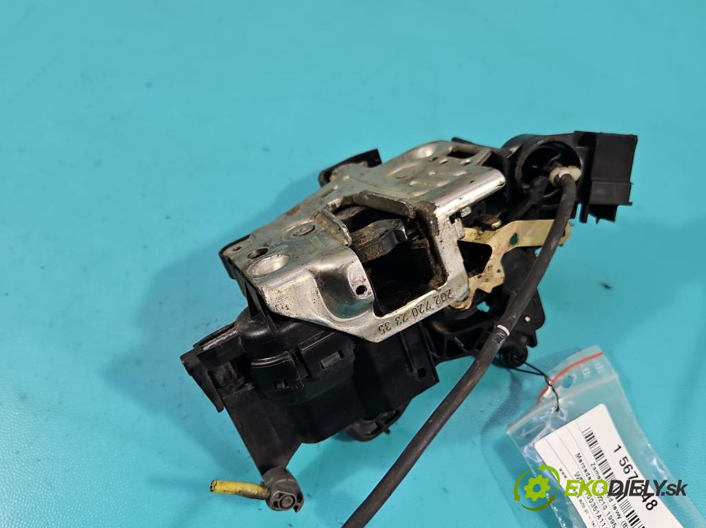 Mercedes E W210 1995-2002 2.0 8V 136 HP manual 100 kW 1998 cm3 4- zámok predné ľavý 2027202335