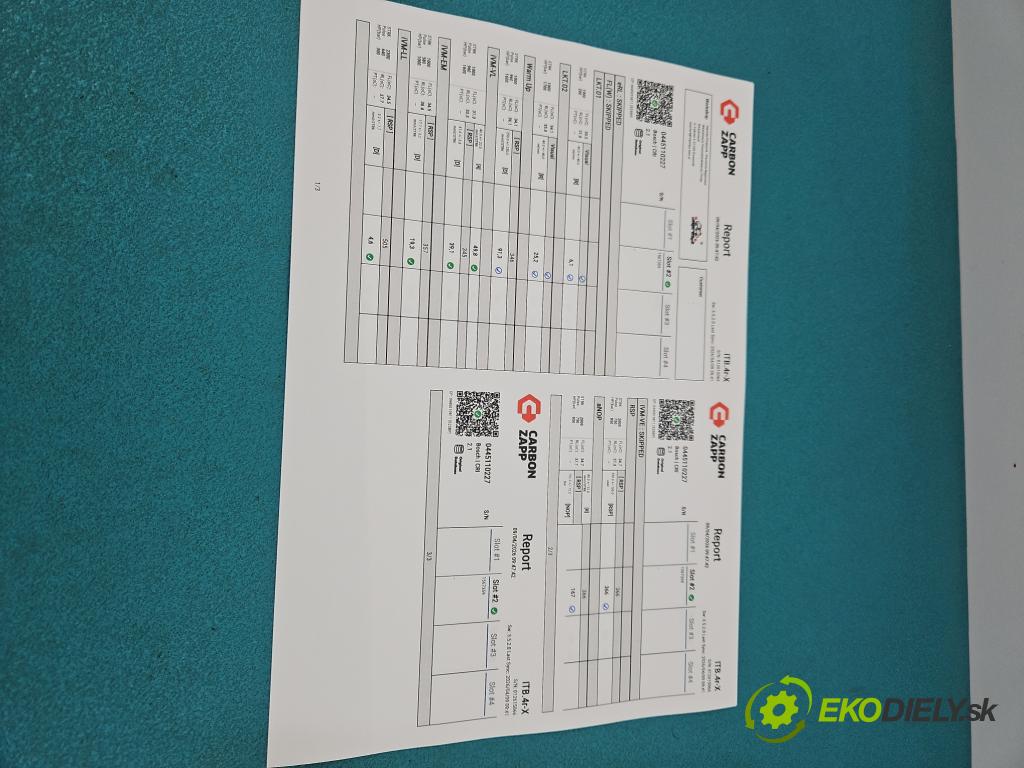 Toyota Corolla E12 2001-2009 1.4 D4D 90 HP manual 66 kW 1364 cm3 5- vstrek 0445110227 (Vstrekovač paliva)