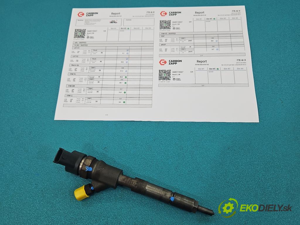 Toyota Corolla E12 2001-2009 1.4 D4D 90 HP manual 66 kW 1364 cm3 5- vstrek 0445110227 (Vstrekovač paliva)