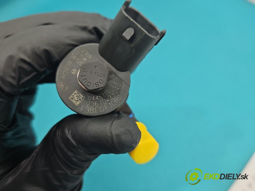 Toyota Corolla E12 2001-2009 1.4 D4D 90 HP manual 66 kW 1364 cm3 5- vstrek 0445110227 (Vstrekovač paliva)