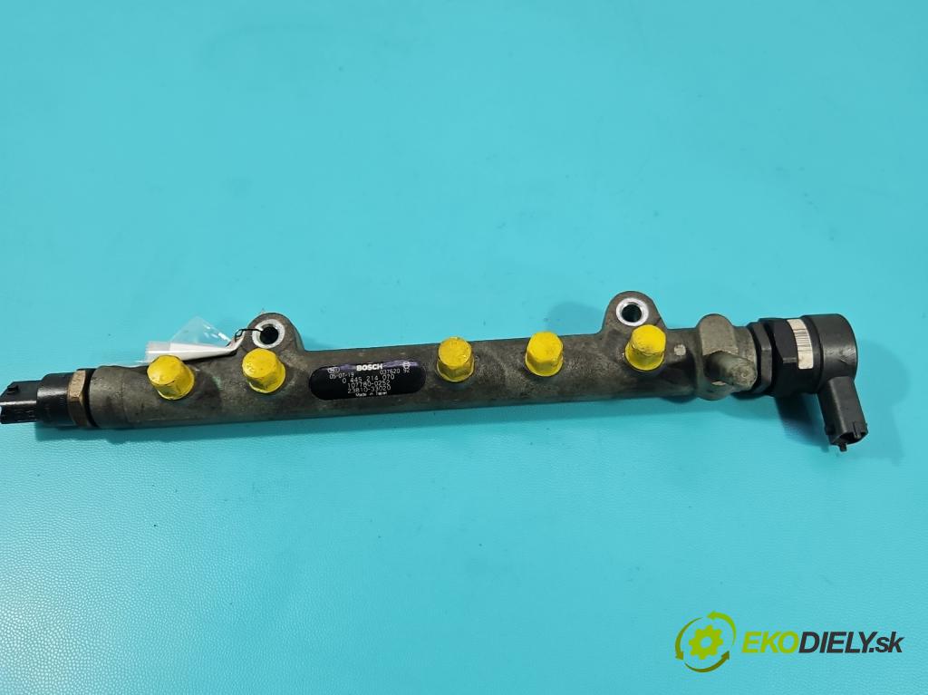 Toyota Corolla E12 2001-2009 1.4 D4D 90 HP manual 66 kW 1364 cm3 5- lišta vstrekovacia 0281002507 (Vstrekovacia lišta)