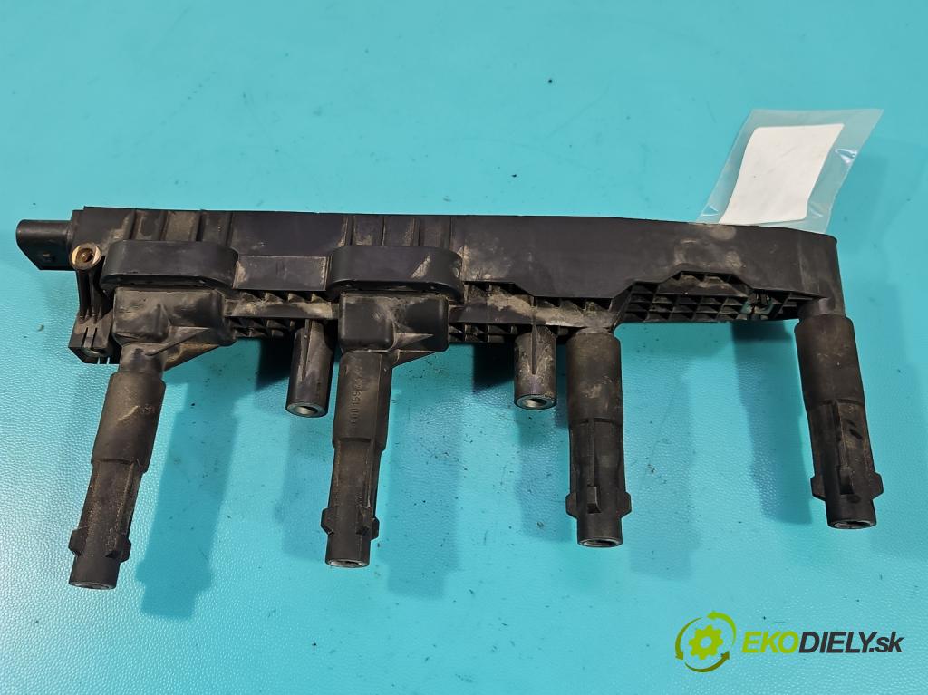 Mercedes A W168 1997-2004 1.6 8V 102 hp manual 75 kW 1598 cm3 5- cívka zapalovací A0001501380 (Zážehová cívka)