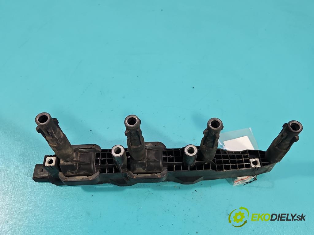 Mercedes A W168 1997-2004 1.6 8V 102 hp manual 75 kW 1598 cm3 5- cívka zapalovací A0001501380 (Zážehová cívka)