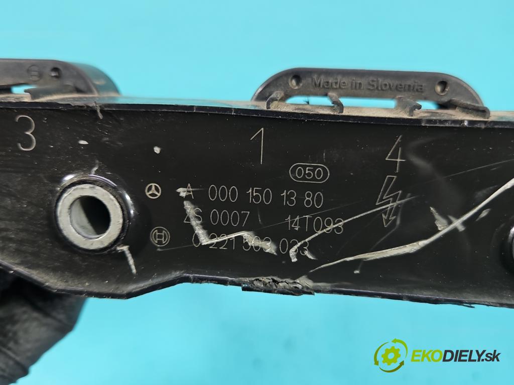 Mercedes A W168 1997-2004 1.6 8V 102 hp manual 75 kW 1598 cm3 5- cívka zapalovací A0001501380 (Zážehová cívka)