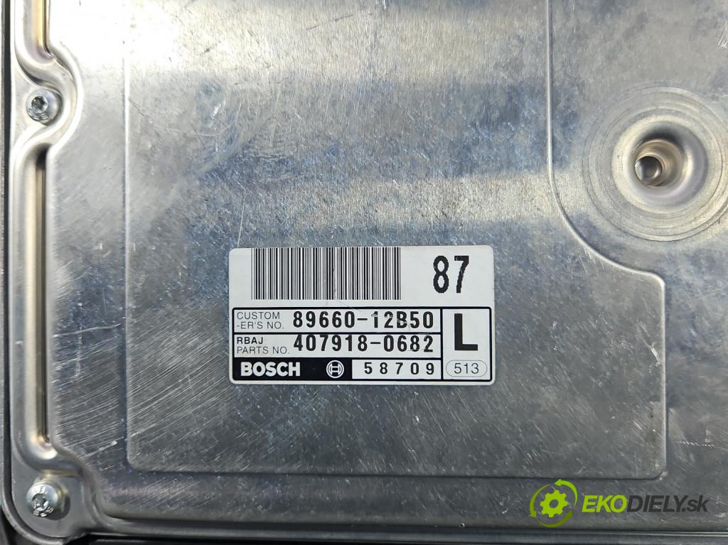 Toyota Corolla E12 2001-2009 1.4 D4D 90 hp manual 66 kW 1364 cm3 5- řídící jednotka motoru 0281011734