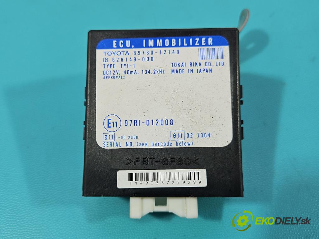 Toyota Corolla E12 2001-2009 1.4 D4D 90 HP manual 66 kW 1364 cm3 5- riadiaca jednotka motora 0281011734