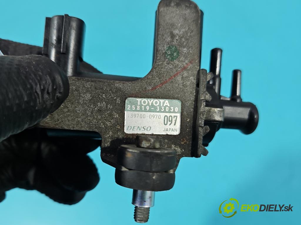 Toyota Corolla E12 2001-2009 1.4 D4D 90 HP manual 66 kW 1364 cm3 5- ventil podtlaku 25819-33030 (Ventil)