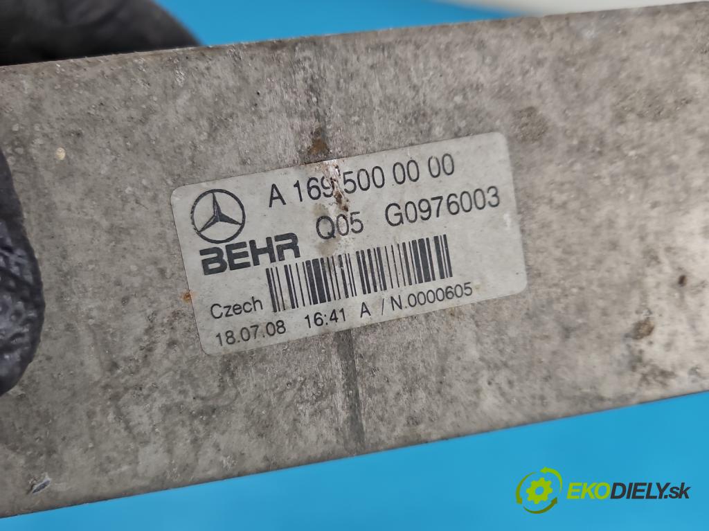 Mercedes B W245 2005-2011 2.0 cdi 140 HP automatic 103 kW 1992 cm3 5- Intercooler A1695000000 (Intercooler (chladič nasávaného vzduchu))