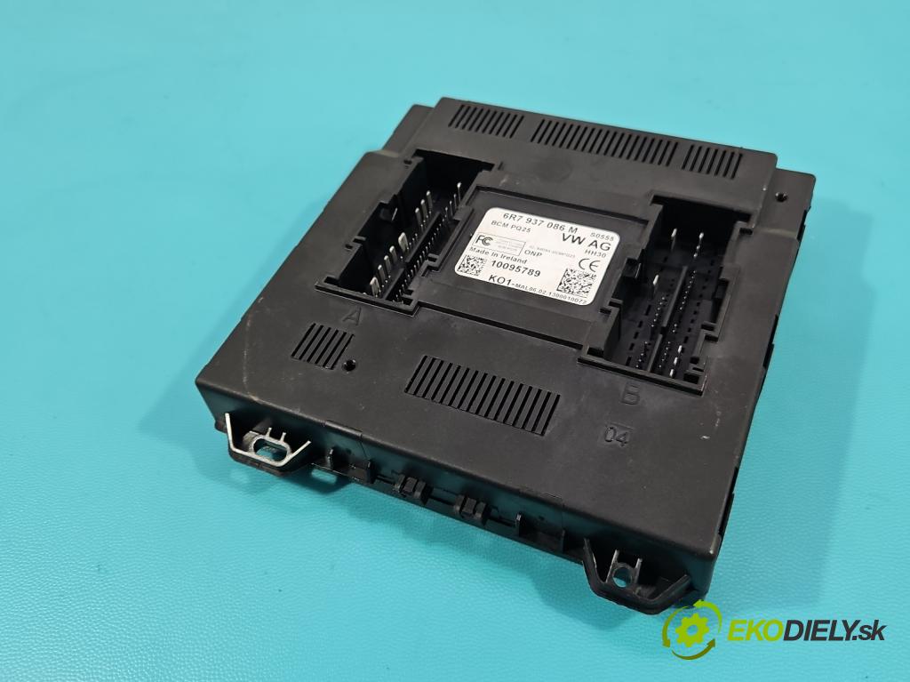 Skoda Roomster 1.4 16V 86 hp manual 63 kW 1390 cm3 5- řídící jednotka komfortu 6R7937086M