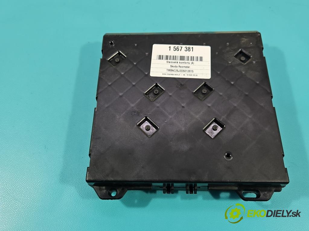 Skoda Roomster 1.4 16V 86 HP manual 63 kW 1390 cm3 5- riadiaca jednotka komfortu 6R7937086M