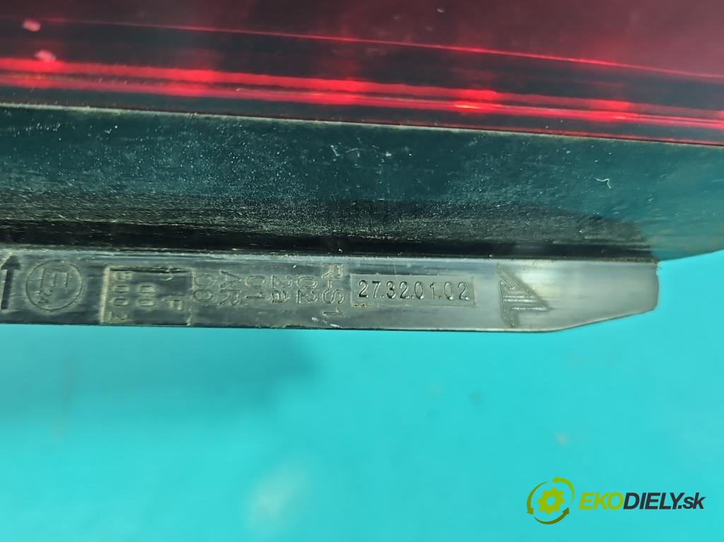 Peugeot Boxer II 2006-2018 2.2 hdi 120 HP manual 88 kW 2198 cm3 5- svetlo / reflektor zadné ľavé  (Kľučka dverí ostatné)