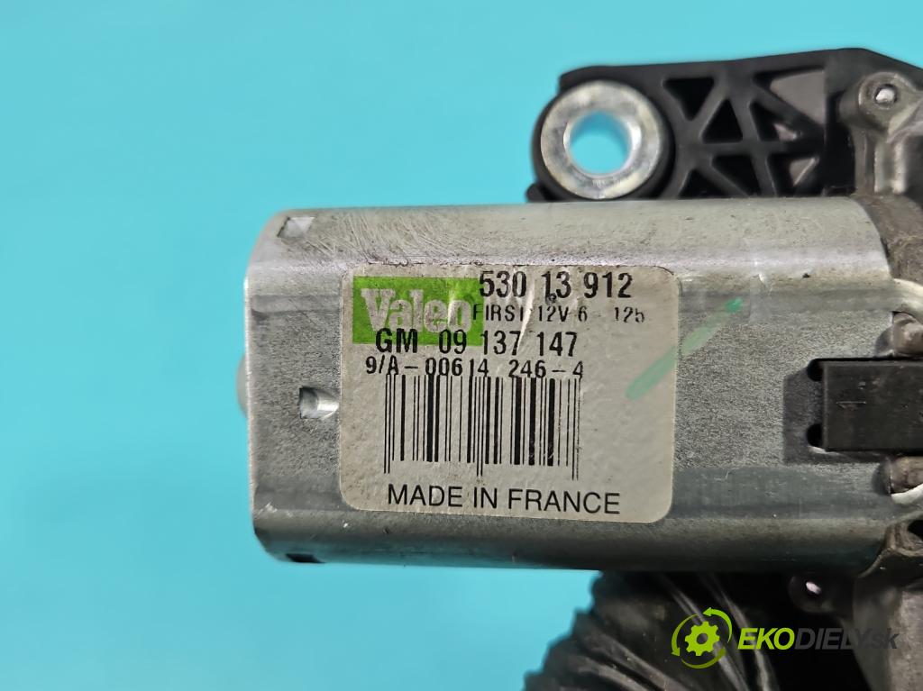 Opel Zafira A 1999-2005 2.0 dti 101 HP manual 74 kW 1995 cm3 5- motor stieračov zadné 09137147