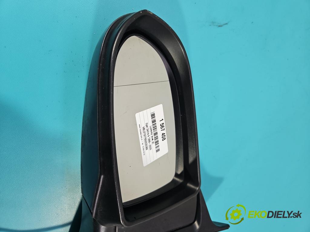 Opel Zafira A 1999-2005 2.0 dti 101 HP manual 74 kW 1995 cm3 5- zrkadlo ľavé  (Kľučka dverí ostatné)