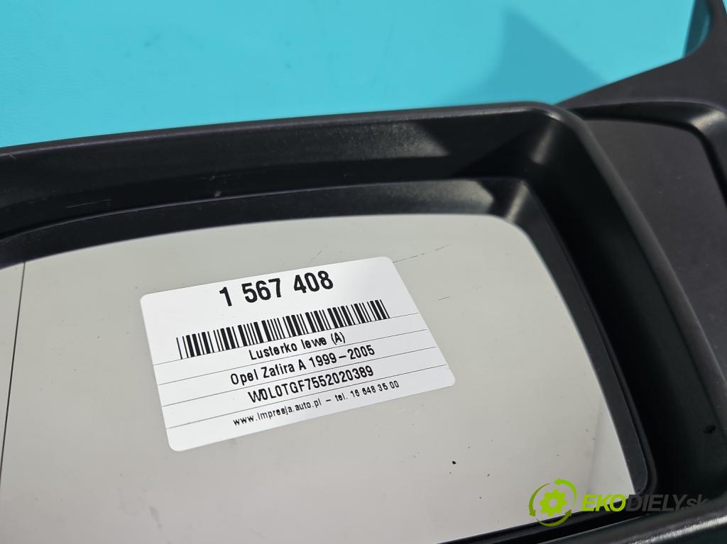 Opel Zafira A 1999-2005 2.0 dti 101 HP manual 74 kW 1995 cm3 5- zrkadlo ľavé  (Kľučka dverí ostatné)