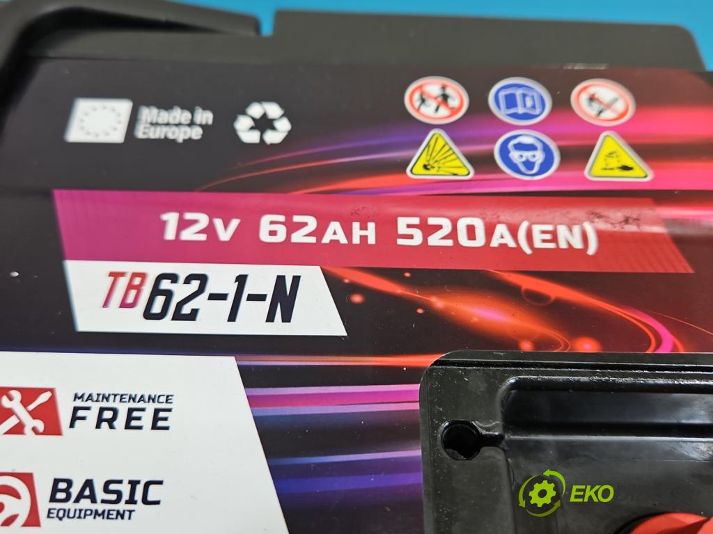 Seat Leon I 1999-2005 1.9 tdi 110 HP manual 81 kW 1896 cm3 5- Akumulator automobilovy 62AH 520A