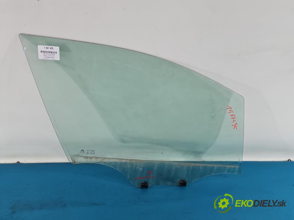 Citroen C3 III 2016-2024 1.2 12V 83 hp manual 61 kW 1199 cm3 5- sklo dveře přední pravé 