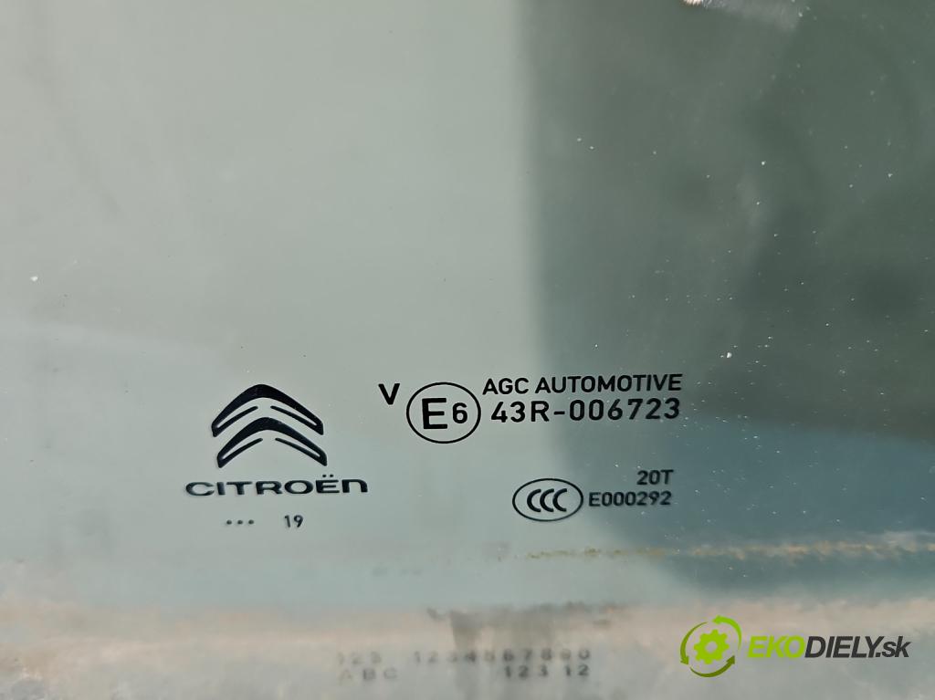 Citroen C3 III 2016-2024 1.2 12V 83 HP manual 61 kW 1199 cm3 5- sklo dvere zadné ľavé