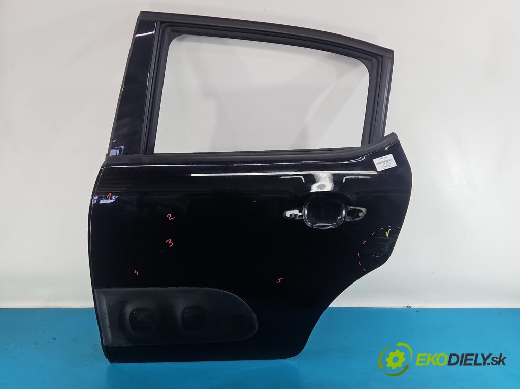 Citroen C3 III 2016-2024 1.2 12V 83 hp manual 61 kW 1199 cm3 5- dveře zadní levé  (Klika dveří ostatní)