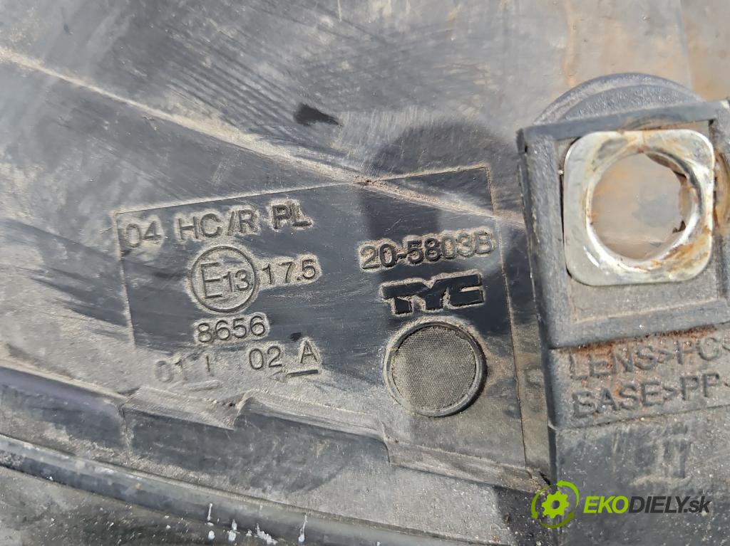 Seat Leon I 1999-2005 1.9 tdi 110 hp manual 81 kW 1896 cm3 5- světlo pravý  (Pravé přední světlo)