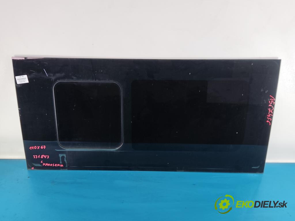 Peugeot Boxer II 2006-2018 2.2 hdi 120 HP manual 88 kW 2198 cm3 5- sklo zadné ľavé 