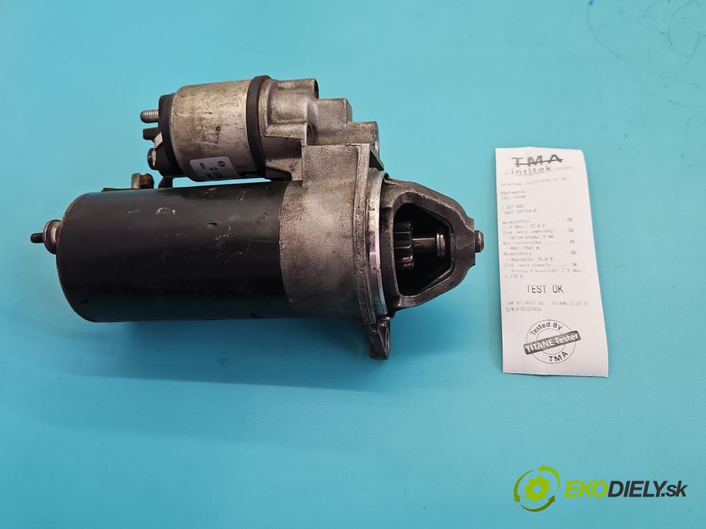 Opel Zafira A 1999-2005 2.0 dti 101 HP manual 74 kW 1995 cm3 5- štartér 0001109055 (Štartér)