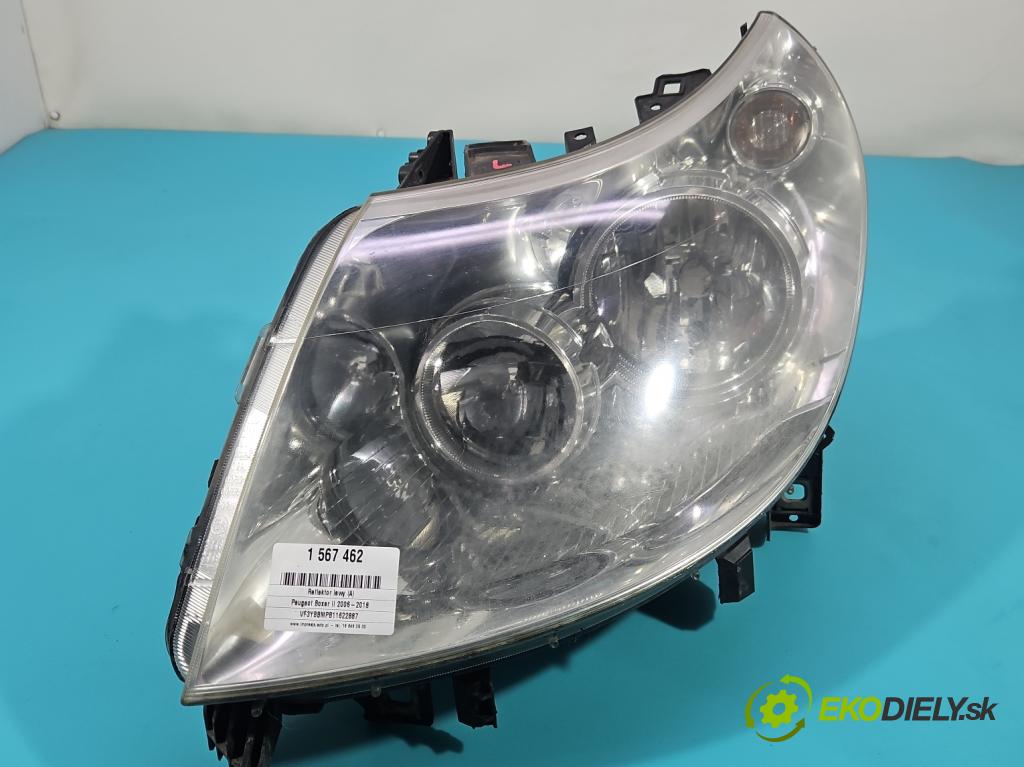 Peugeot Boxer II 2006-2018 2.2 hdi 120 HP manual 88 kW 2198 cm3 5- Reflektor: ľavý  (Kľučka dverí ostatné)