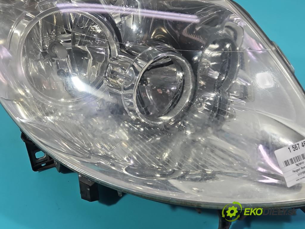 Peugeot Boxer II 2006-2018 2.2 hdi 120 HP manual 88 kW 2198 cm3 5- Reflektor: pravý 1340663080 (Svetlo predné pravé)