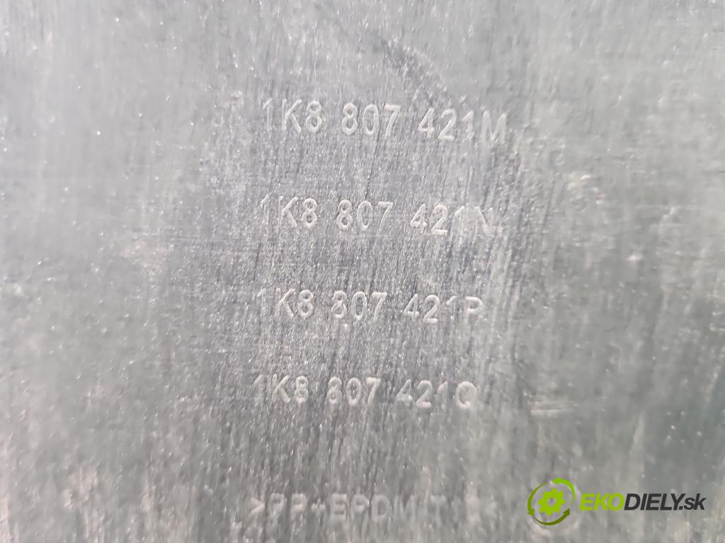 Vw Scirocco II 2008-2017 1.4 TSI 122 HP manual 90 kW 1390 cm3 3- nárazník zadné 1K8807421M (Kľučka dverí ostatné)