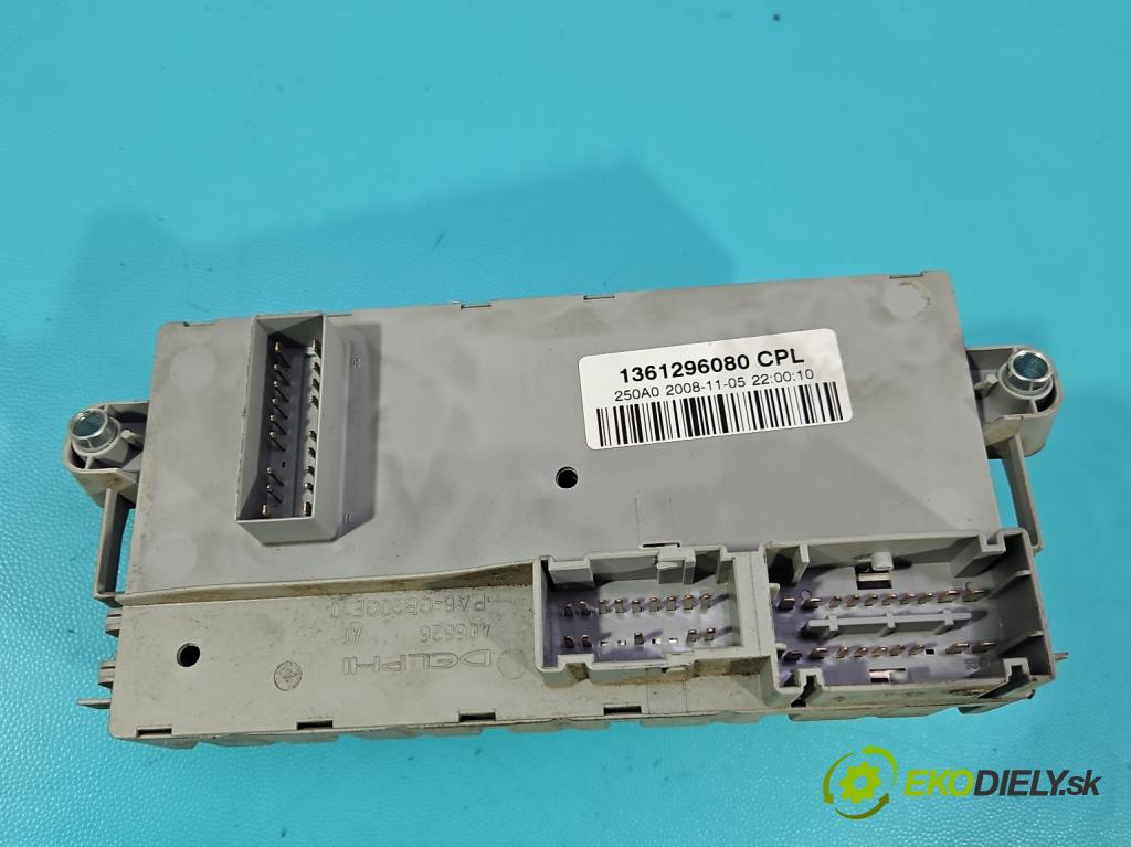 Peugeot Boxer II 2006-2018 2.2 hdi 120 hp manual 88 kW 2198 cm3 5- řídící jednotka motoru 9666089880