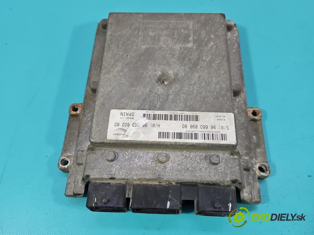 Peugeot Boxer II 2006-2018 2.2 hdi 120 hp manual 88 kW 2198 cm3 5- řídící jednotka motoru 9666089880