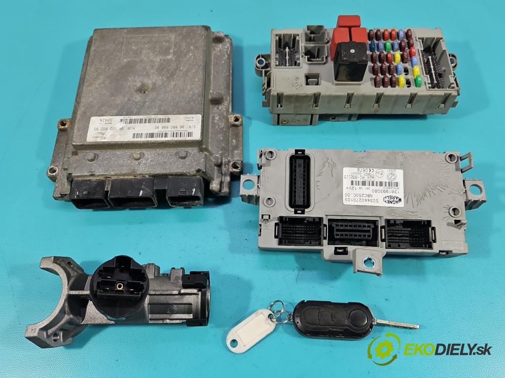 Peugeot Boxer II 2006-2018 2.2 hdi 120 HP manual 88 kW 2198 cm3 5- riadiaca jednotka motora 9666089880