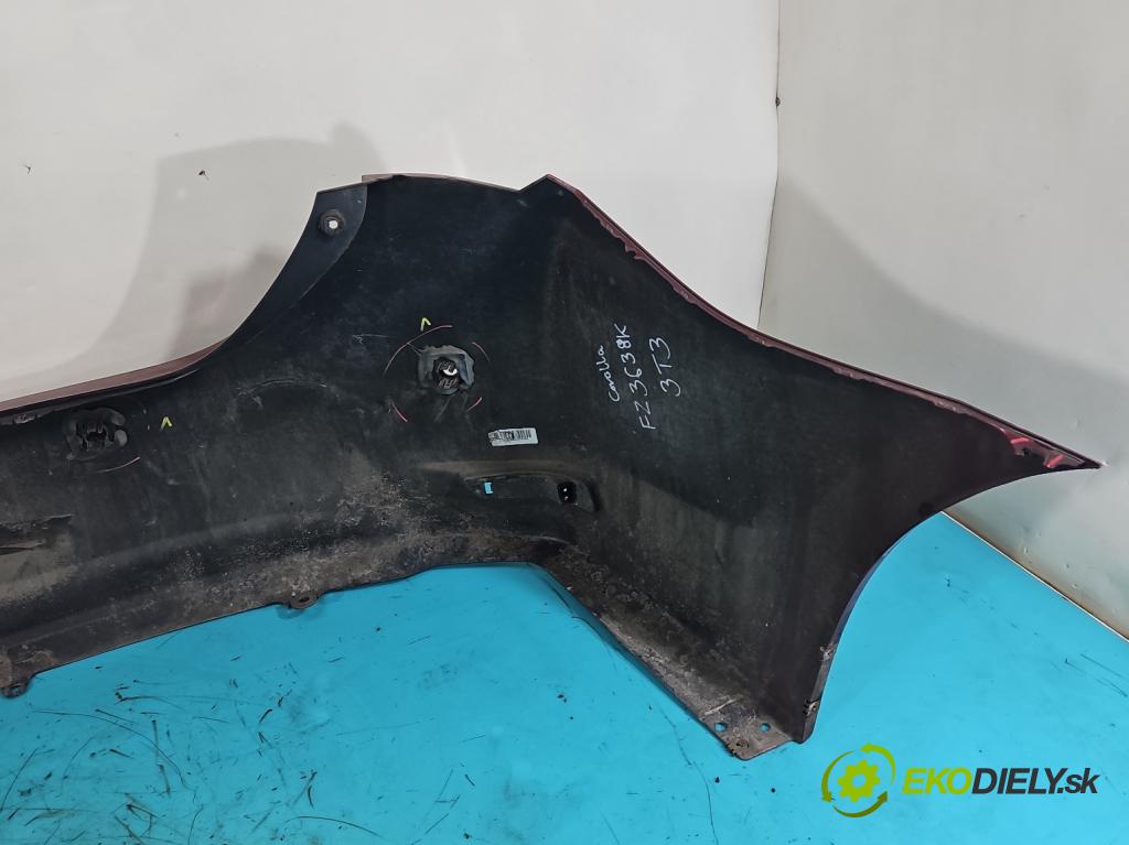 Toyota Corolla E16/E18  2013-2019 1.6 16V 132  HP manual 97 kW 1598 cm3 4- nárazník zadné  (Kľučka dverí ostatné)