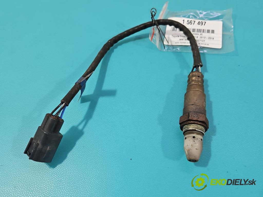 Toyota Corolla E16/E18  2013-2019 1.6 16V 132 hp manual 97 kW 1598 cm3 4- Sonda lambda 89467-52060 (Lambda sonda)