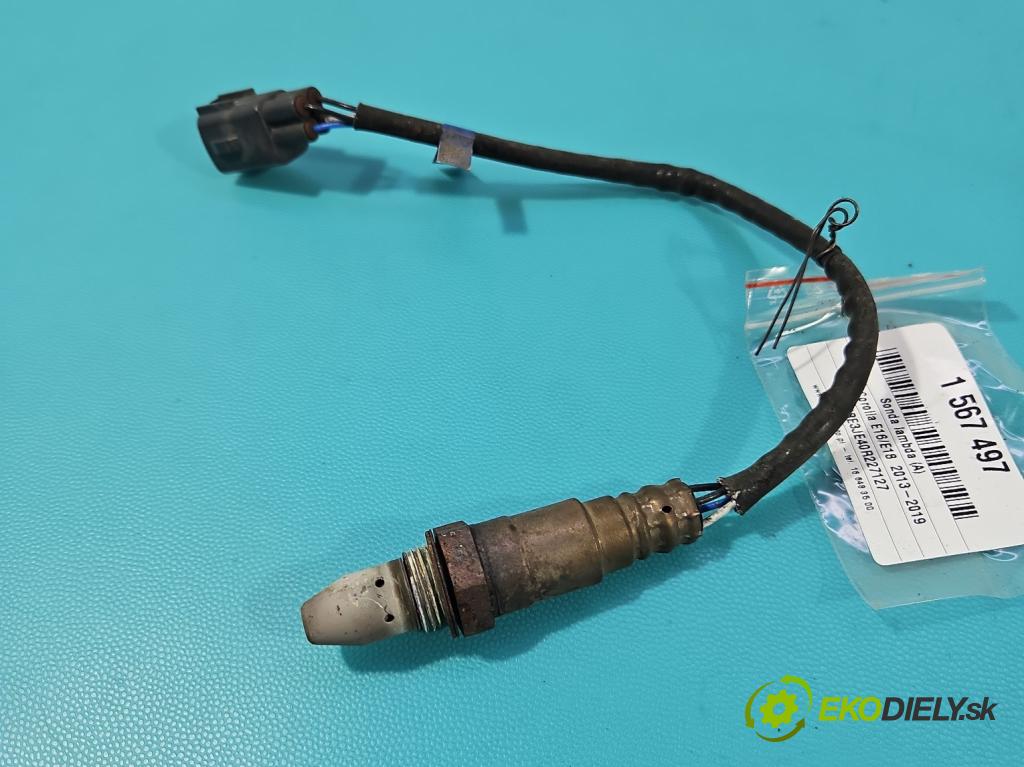 Toyota Corolla E16/E18  2013-2019 1.6 16V 132 hp manual 97 kW 1598 cm3 4- Sonda lambda 89467-52060 (Lambda sonda)