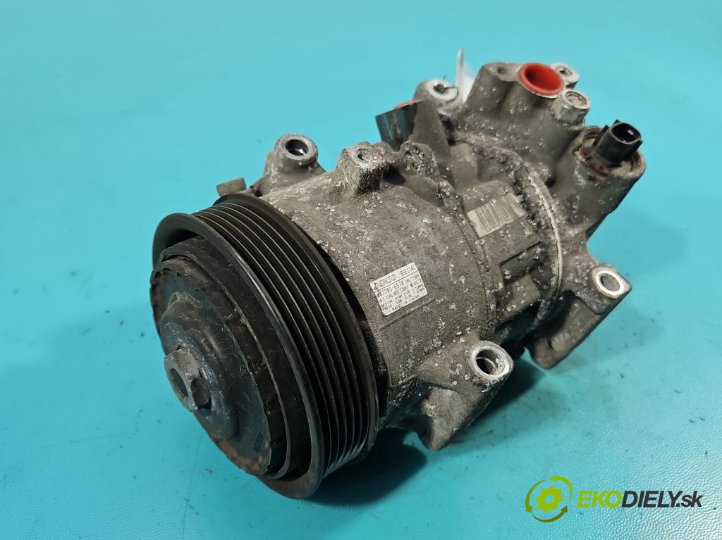 Toyota Corolla E16/E18  2013-2019 1.6 16V 132  HP manual 97 kW 1598 cm3 4- Kompresor: klimatizácie 447280-6574 (Kompresor klimatizácie)