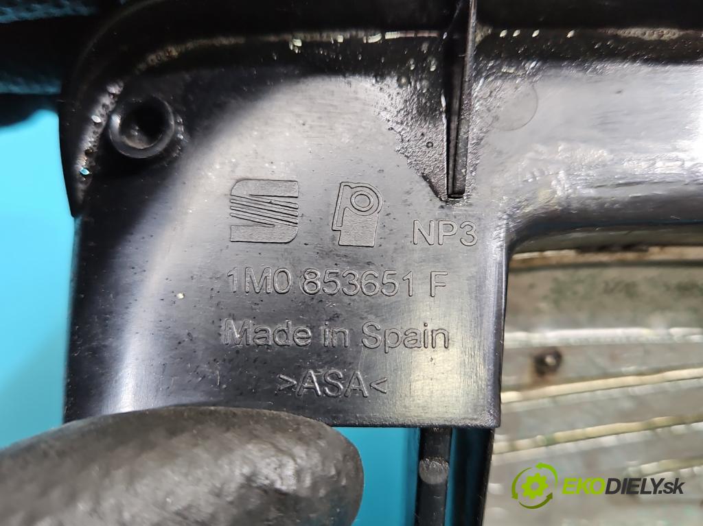 Seat Toledo II 1998-2004 1.6 16V 105 HP manual 77 kW 1598 cm3 4- miežka 1M0853651F