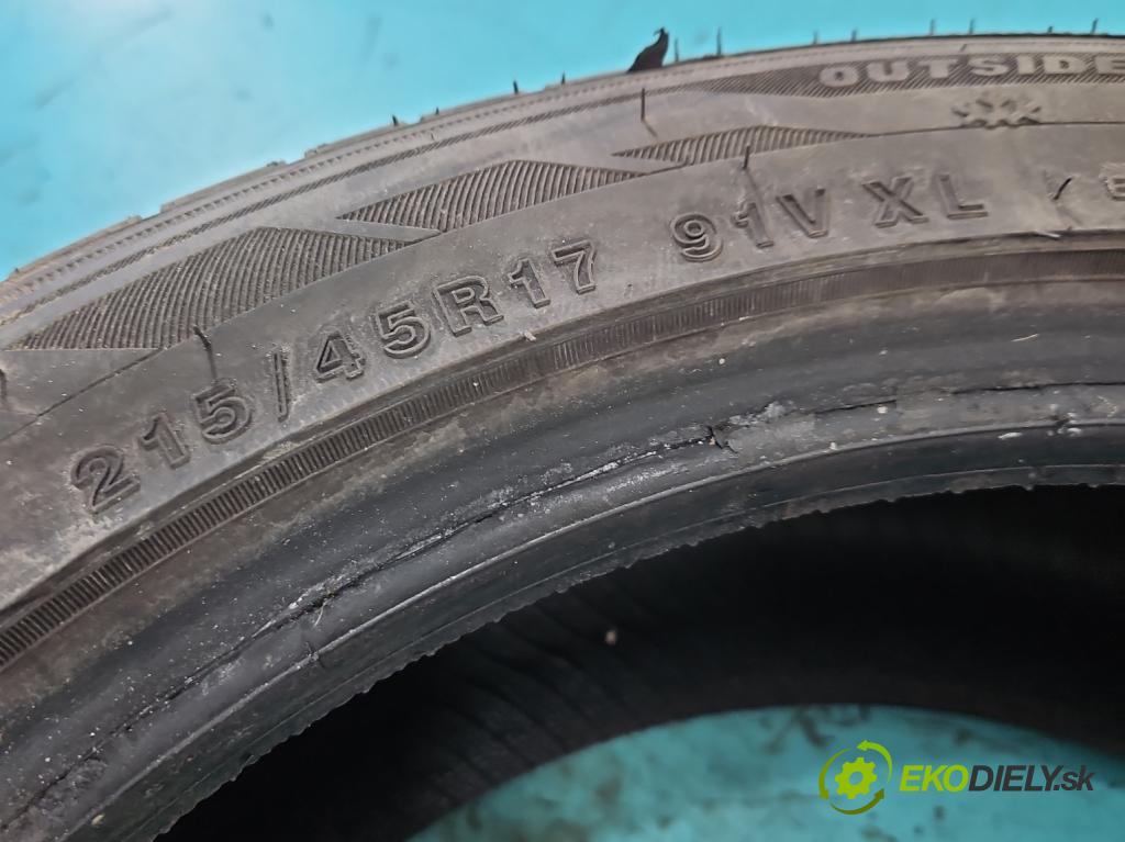 Toyota Corolla E16/E18  2013-2019 1.6 16V 132  HP manual 97 kW 1598 cm3 4- pneumatika letné 1 kus.: