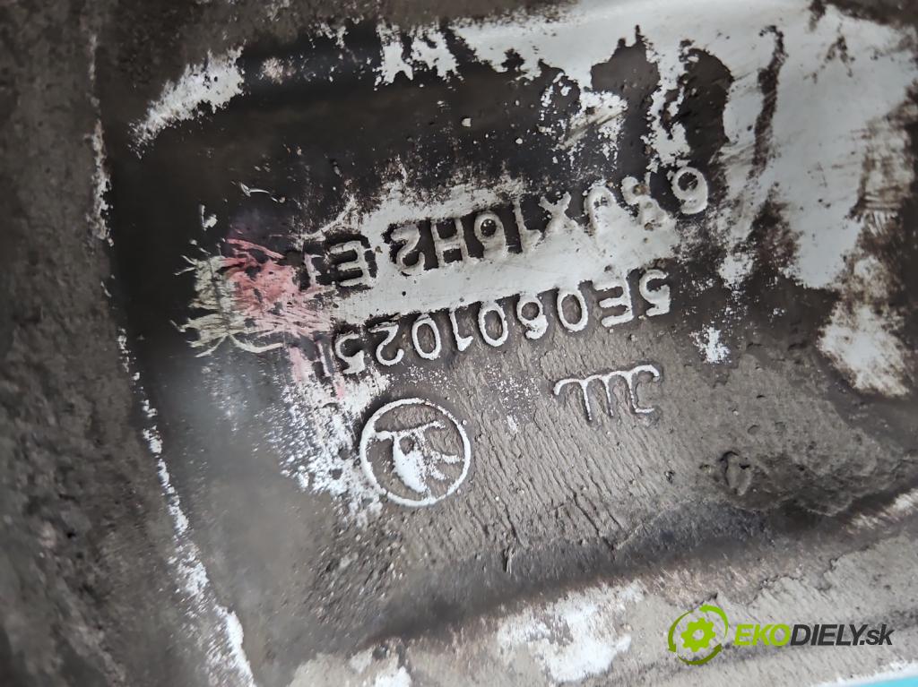 Skoda Octavia III 2013- 1.5 TSI 150 hp manual 110 kW 1498 cm3 5- Felga hliník 16" komplet 5E0601025H