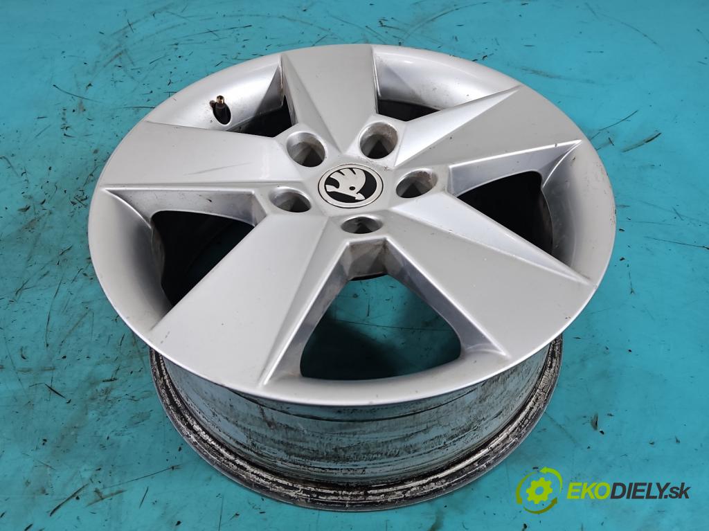 Skoda Octavia III 2013- 1.5 TSI 150 hp manual 110 kW 1498 cm3 5- Felga hliník 16" komplet 5E0601025H